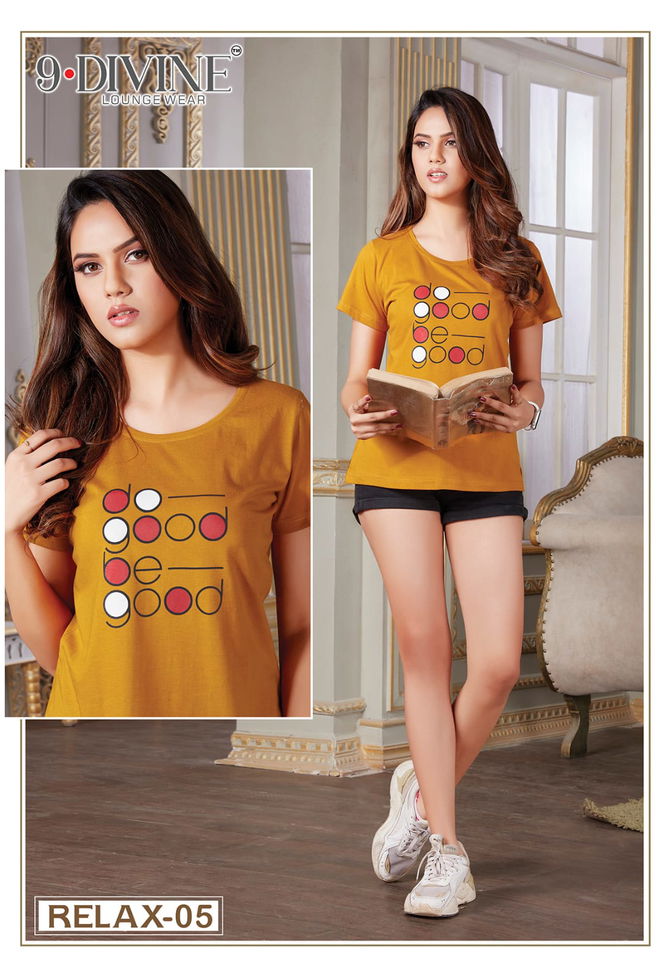 9 Divine Relax Latest Fancy Daily Wear Ladies Top Collection